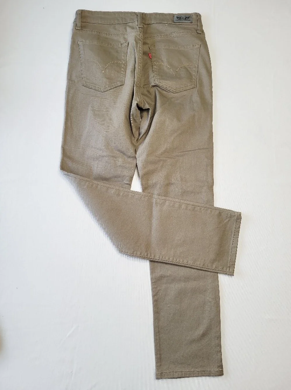 Levi Straus Women's Tan Mid Rise Skinny Stretch Denim Jeans Size 10M W30/L32
